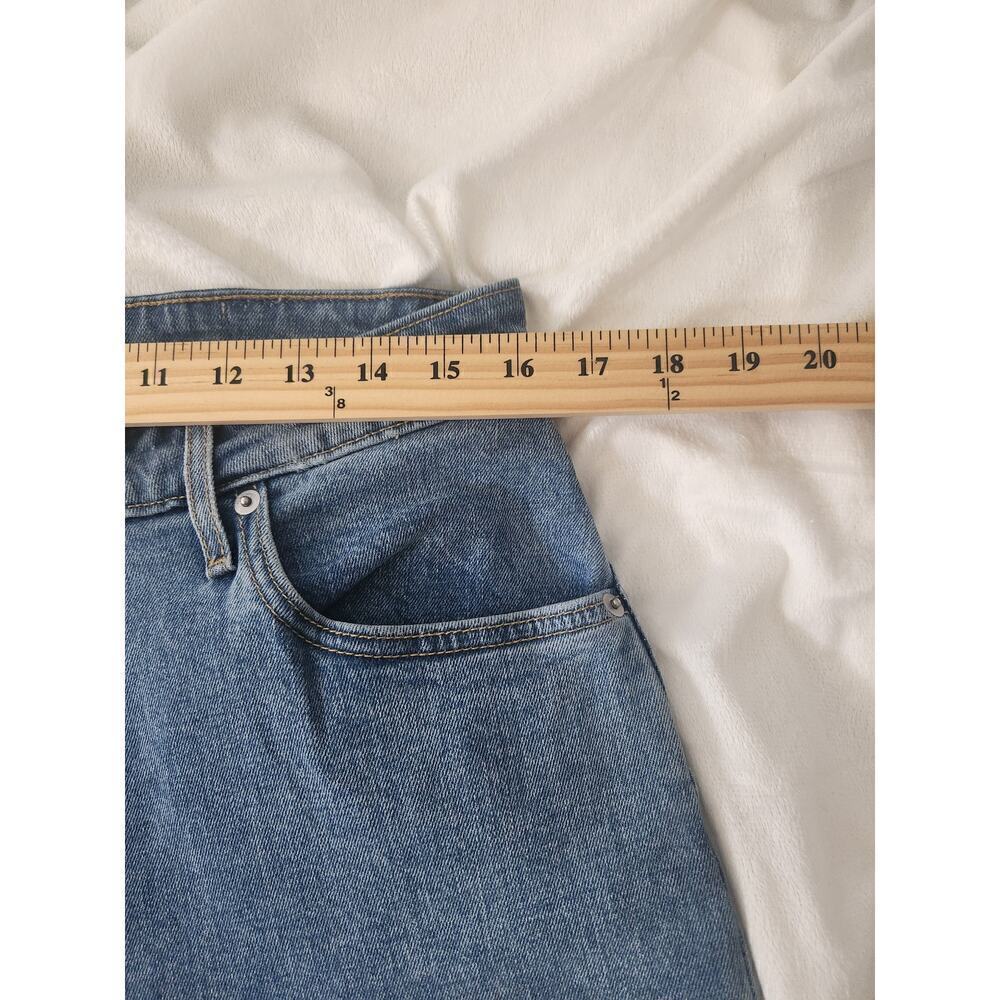 Everlane Womens Curvy Cheeky Jean light wash sz 32 slimming comfort ankle - Picture 7 of 9